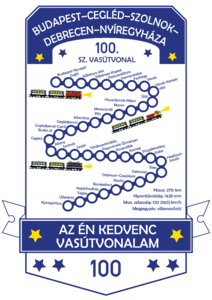 100. sz. vasútvonal – Budapest–Cegléd–Szolnok–Debrecen–Nyíregyháza