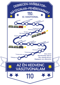 110. sz. vasútvonal – Debrecen–Nyírbátor–Mátészalka–Fehérgyarmat