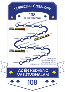 108. sz. vasútvonal – Debrecen–Füzesabony