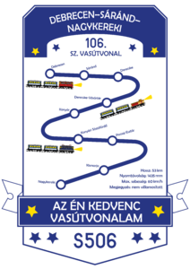 106. sz. vasútvonal – Debrecen–Sáránd–Nagykereki