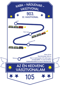 105. (903.) sz. Kaba – Nádudvar – vasútvonal